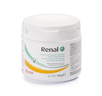 RENAL P MANGIME COMPLEMENTARE PER CANI E GATTI BARATTOLO 240 G - Farma Nice