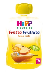 HIPP BIO FRUTTA FRULLATA PERA MELA 90 G - Farma Nice