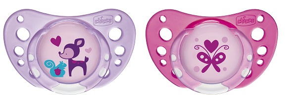 CHICCO SUCCHIETTO AIR GIRL IN CAUCCIU' 6-16 MESI 2 PEZZI - Farma Nice