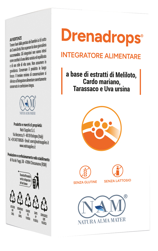 DRENADROPS SOLUZIONE IDROALCOLICA 100 ML - Farma Nice
