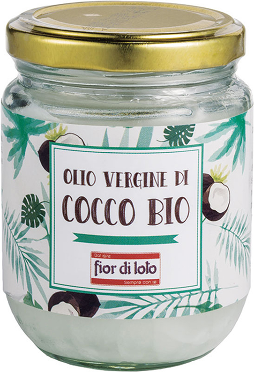 FIOR DI LOTO OLIO VERGINE DI COCCO BIO 200 ML - Farma Nice