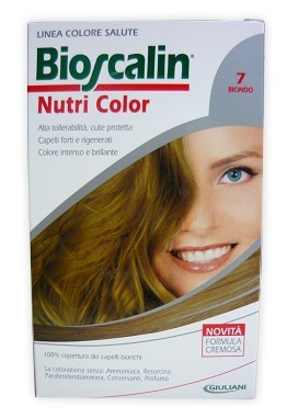BIOSCALIN NUTRI COLOR 7 BIONDO SINCROB 124 ML - Farma Nice
