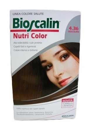 BIOSCALIN NUTRI COLOR 4,36 CIOCCOLATO SINCROB 124 ML - Farma Nice