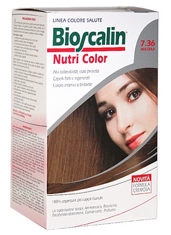 BIOSCALIN NUTRI COLOR 7,36 NOCCIOLA SINCROB 124 ML - Farma Nice