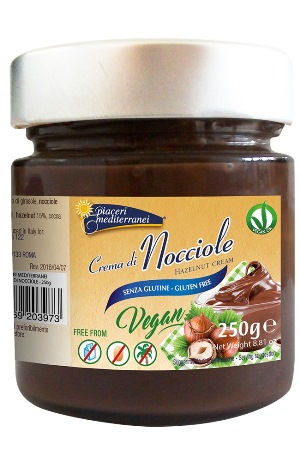 PIACERI MEDITERRANEI CREMA NOCCIOLA 250 G - Farma Nice