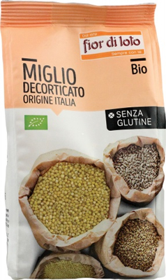 MIGLIO DECORTICATO ITALIA SENZA GLUTINE BIO 400 G - Farma Nice