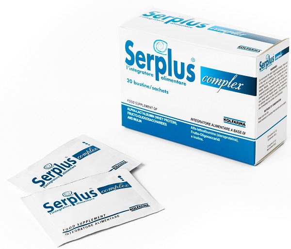 SERPLUS COMPLEX 20 BUSTINE DA 3 G CON STEVIA - Farma Nice
