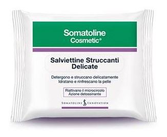 SOMATOLINE COSMETIC SALVIETTINE STRUCCANTI 20 PEZZI - Farma Nice