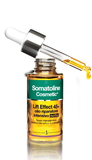 SOMATOLINE COSMETIC LIFT EFFECT VISO 45+ OLIO RIPARATORE INTENSIVO NOTTE 30 ML - Farma Nice