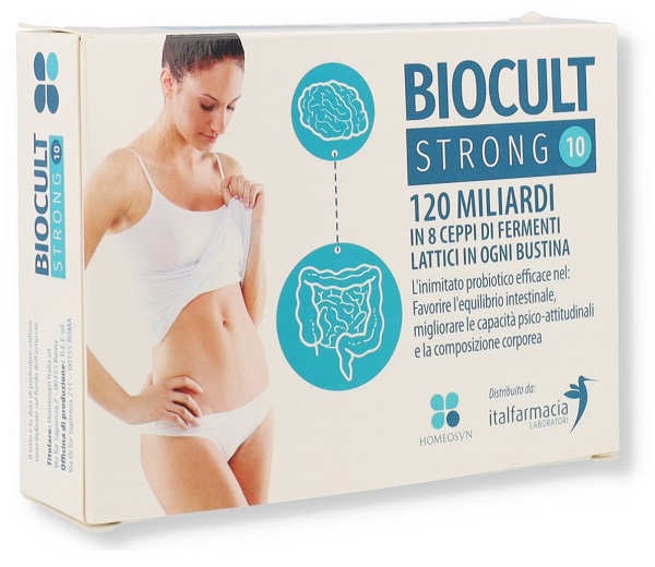 BIOCULT STRONG 10 BUSTINE DA 3 G - Farma Nice