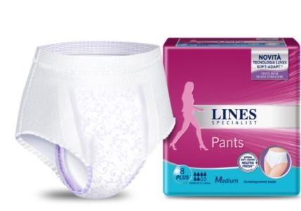 LINES SPECIALIST PANTS PLUS MEDIUM X 8 PEZZI PHARMA - Farma Nice
