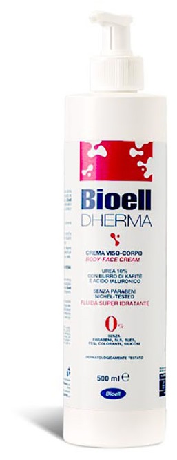 BIOELL DHERMA CREMA VISO/CORPO UREA 10% 500 ML - Farma Nice