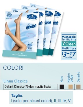 SAUBER COLLANT 70 DENARI MAGLIA LISCIA N BEIG 4 LINEA CLASSICA - Farma Nice