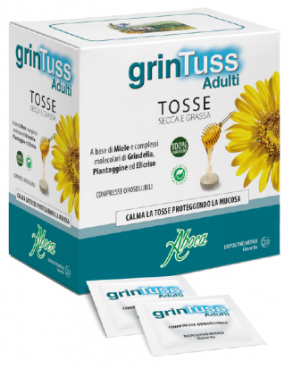 GRINTUSS ADULTI 20 COMPRESSE CON POLIRESIN 1,5 G - Farma Nice