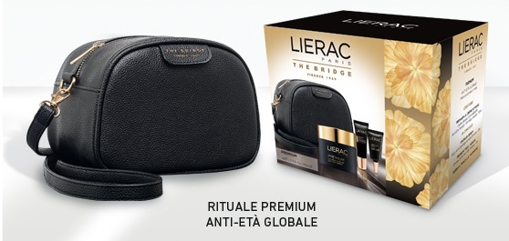 COFFRET LIERAC THE BRIDGE PREMIUM CREMA RICCA 50 ML + 8 ML + 3 ML - Farma Nice