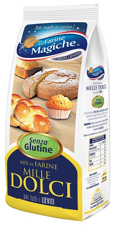IPAFOOD LE FARINE MAGICHE MIX DI FARINE MILLE DOLCI 400 G - Farma Nice
