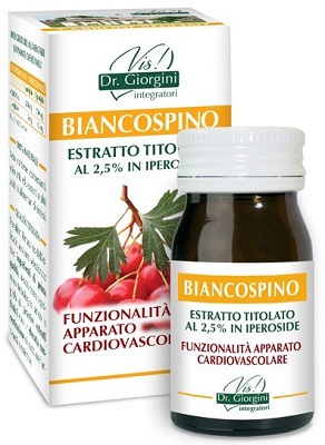 BIANCOSPINO ESTRATTO TITOLATO 60 PASTIGLIE - Farma Nice