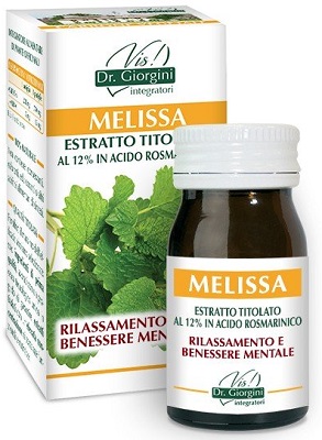 MELISSA ESTRATTO TITOLATO 60 PASTIGLIE - Farma Nice