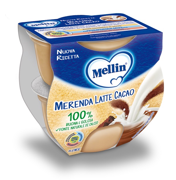 MELLIN MERENDA LATTE CACAO 2 X 100 G - Farma Nice