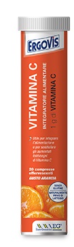 ERGOVIS VIT C 1000MG 20 COMPRESSE EFFERVESCENTI - Farma Nice