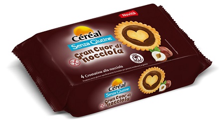 CEREAL BUONI SENZA CROSTATINA ALLA NOCCIOLA 150 G - Farma Nice