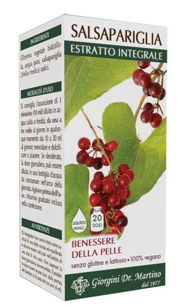 SALSAPARIGLIA ESTRATTO INTEGRALE 200 ML - Farma Nice