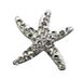 ORECCHINI STERILI STARFISH WHITE CRYST BJT928 - Farma Nice