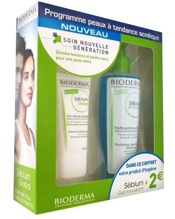 SEBIUM PACK MOUSSANT 200 ML + GLOBAL 30 ML - Farma Nice