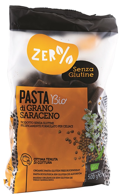 ZER% GLUTINE RIGATONI DI GRANO SARACENO BIO 500 G - Farma Nice