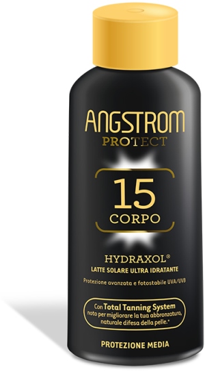 ANGSTROM PROTECT HYDRAXOL LATTE SOLARE PROTEZIONE 15 200 ML - Farma Nice