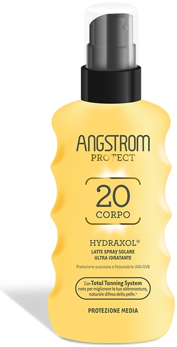 ANGSTROM PROTECT HYDRAXOL LATTE SPRAY SOLARE PROTEZIONE 20 175 ML - Farma Nice