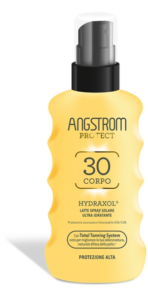 ANGSTROM PROTECT HYDRAXOL LATTE SPRAY SOLARE PROTEZIONE 30 175 ML - Farma Nice