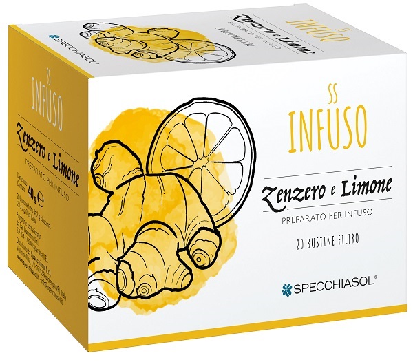 INFUSO TISANA ZENZERO + LIMONE 20 FILTRI - Farma Nice