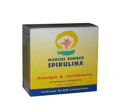 SPIRULINA MARCUS ROHRER 540 COMPRESSE - Farma Nice