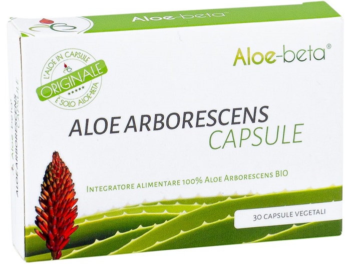 ALOE BETA 30 CAPSULE ALOE ARBORESCENS - Farma Nice
