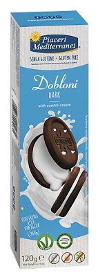 PIACERI MEDITERRANEI DOBLONI DARK 120 G - Farma Nice