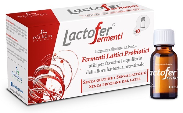 LACTOFER FERMENTI 10 FLACONCINI 10 ML - Farma Nice