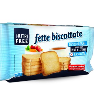 NUTRIFREE FETTE BISCOTTATE 225 G - Farma Nice