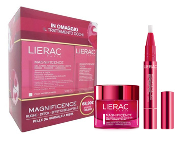 LIERAC MAGNIFICENCE GEL CREME 50 ML + MAGNIFICENCE YEUX 4 G - Farma Nice
