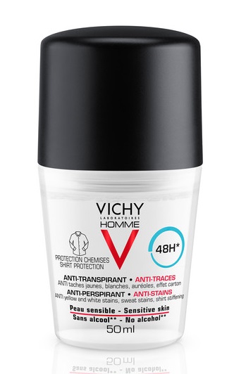 VICHY HOMME DEO ANTI-MACCHIE 50 ML - Farma Nice