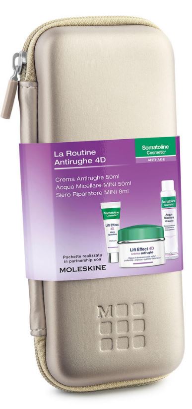 SOMATOLINE COSMETIC TRAVEL KIT VISO 4D GIORNO MINI MICELLARE SIERO - Farma Nice