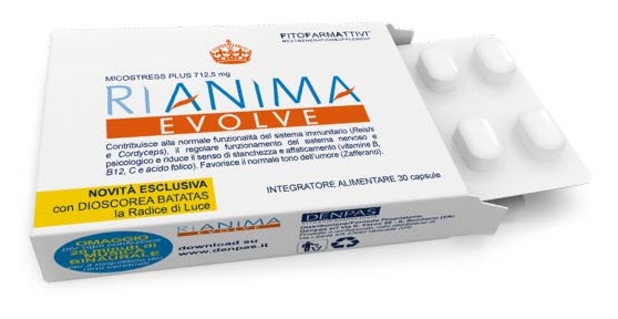 RIANIMA EVOLVE 30 CAPSULE - Farma Nice