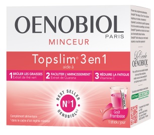 OENOBIOL TOPSLIM 3 IN 1 GUSTO LAMPONE 14 BUSTINE - Farma Nice