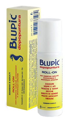BLUPIC DOPOPUNT ROLL ON CON ESSENZE NATURALI E AMMONIACA ASTUCCIO - Farma Nice