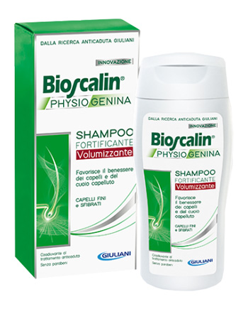 BIOSCALIN PHYSIOGENINA SHAMPOO FORTIFICANTE VOLUMIZZANTE 200 ML - Farma Nice