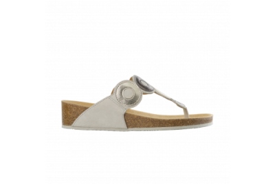 ARLENE NUBUCK + SYNTHETIC LAMINATED WOMENS OFF WHITE 39 COLLEZIONE SS17 1 PAIO - Farma Nice