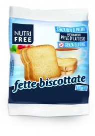 NUTRIFREE FETTE BISCOTTATE 25 G - Farma Nice