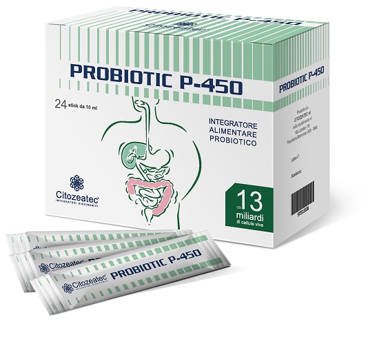 PROBIOTIC P-450 24 STICK MONODOSE 10 ML - Farma Nice