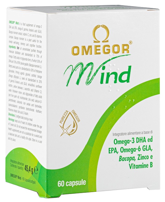 OMEGOR MIND 60 CAPSULE MOLLI - Farma Nice