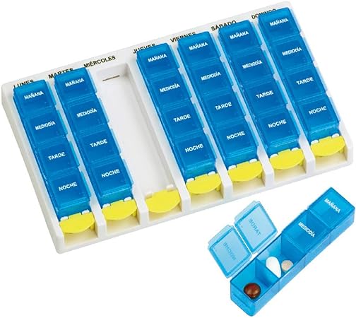 MEDS PORTAPILLOLE SETTIMANALE 4 DOSI MEDS - Farma Nice